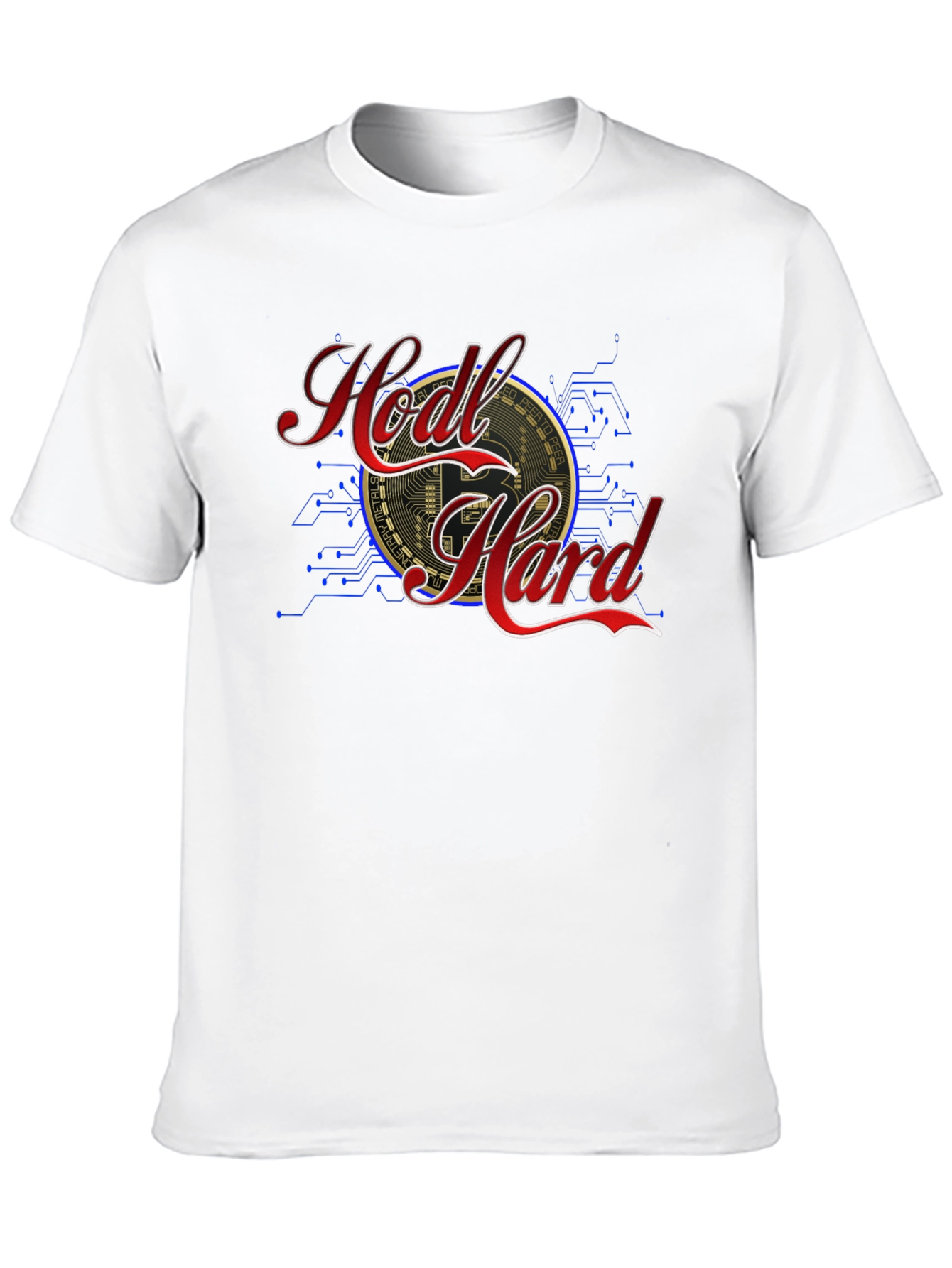 HODL Hard Bitcoin Graphic Tee