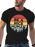 Be A Nice Human Graphic T-Shirt