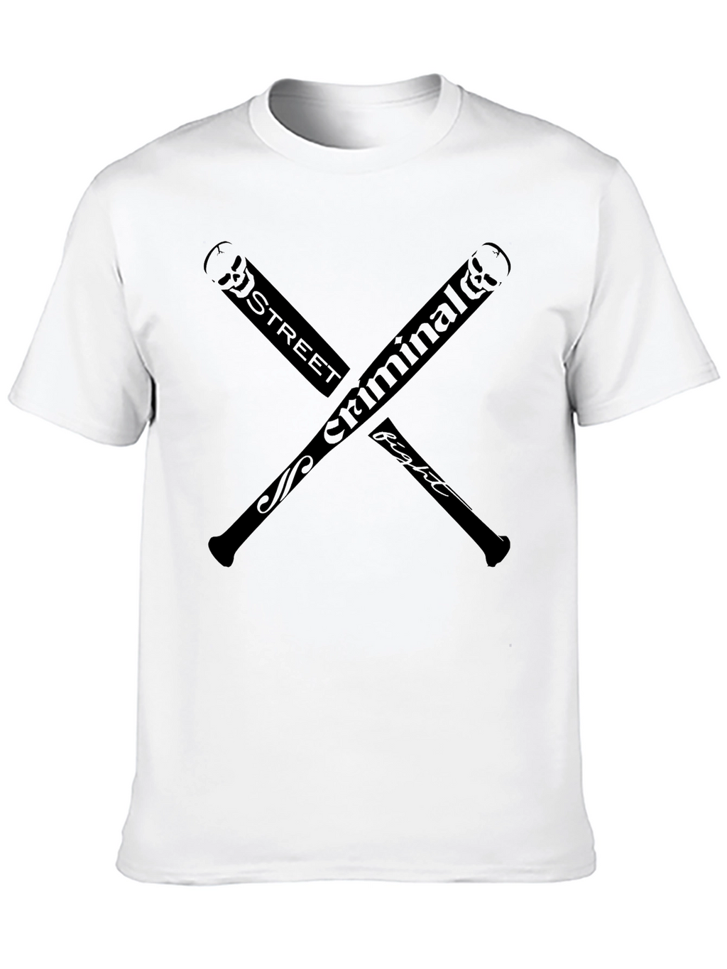 Street Criminal Fight T-Shirt - Black Graphic Tee
