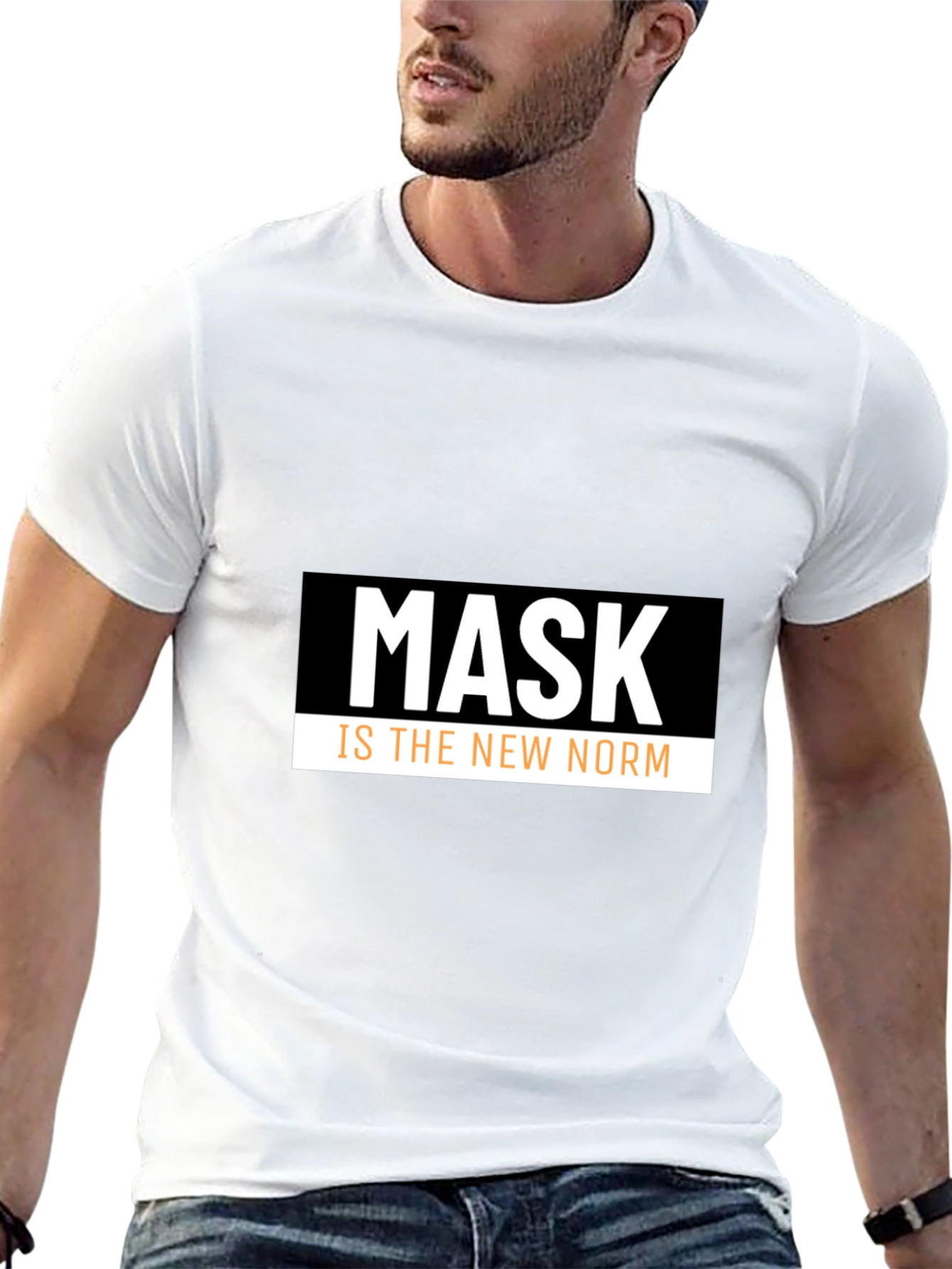 Mask Is The New Norm Black T-Shirt