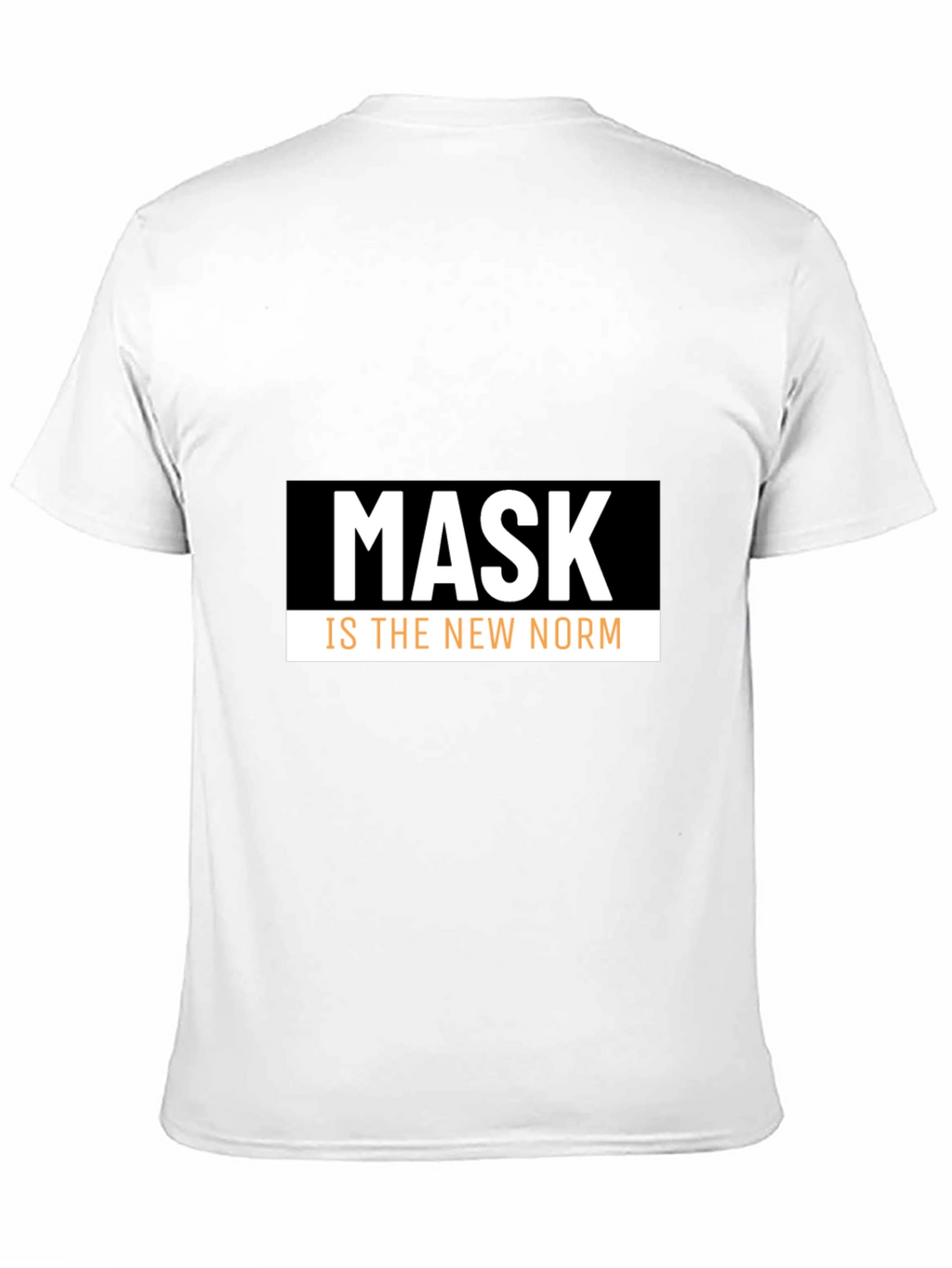 Mask Is The New Norm Black T-Shirt