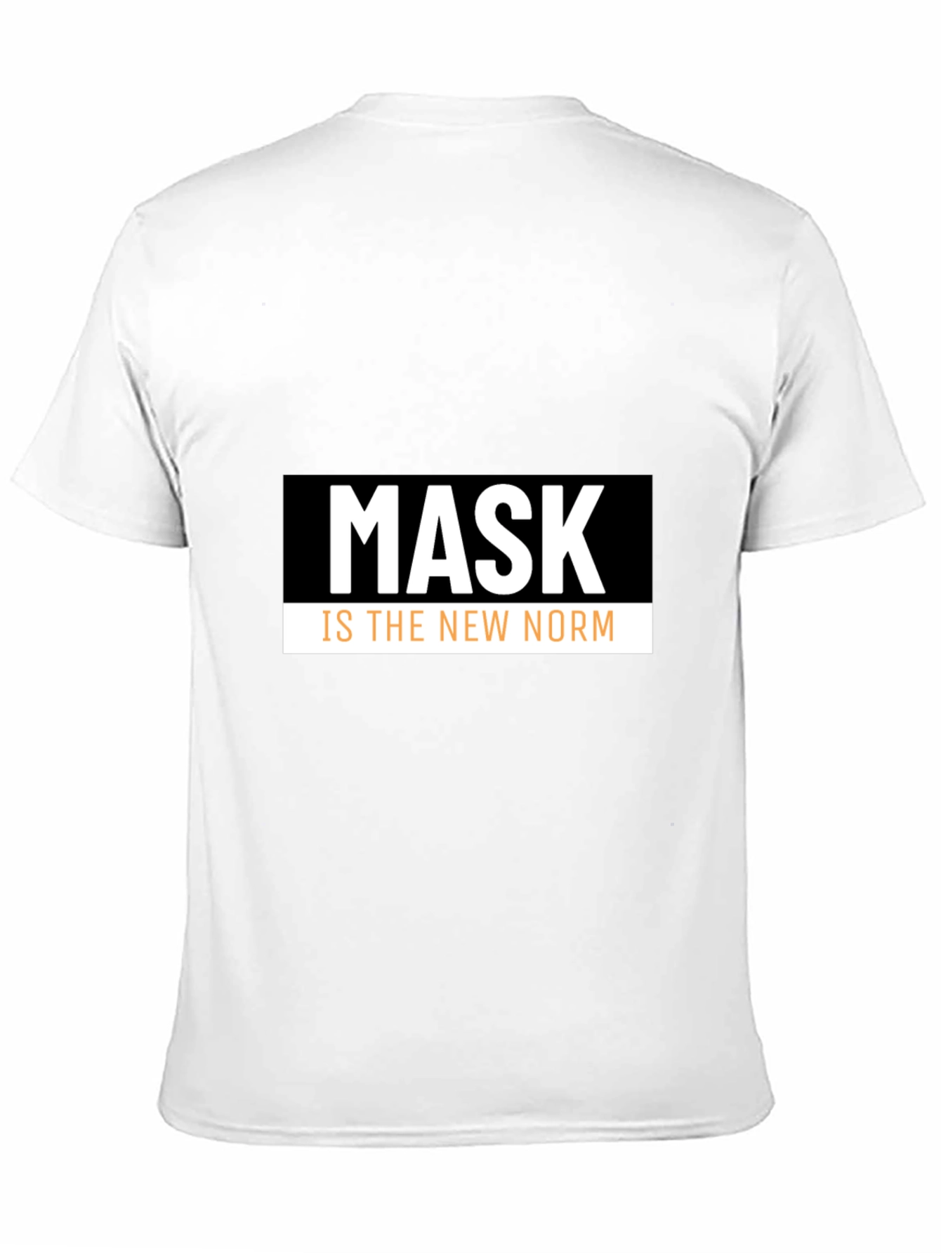Mask Is The New Norm Black T-Shirt