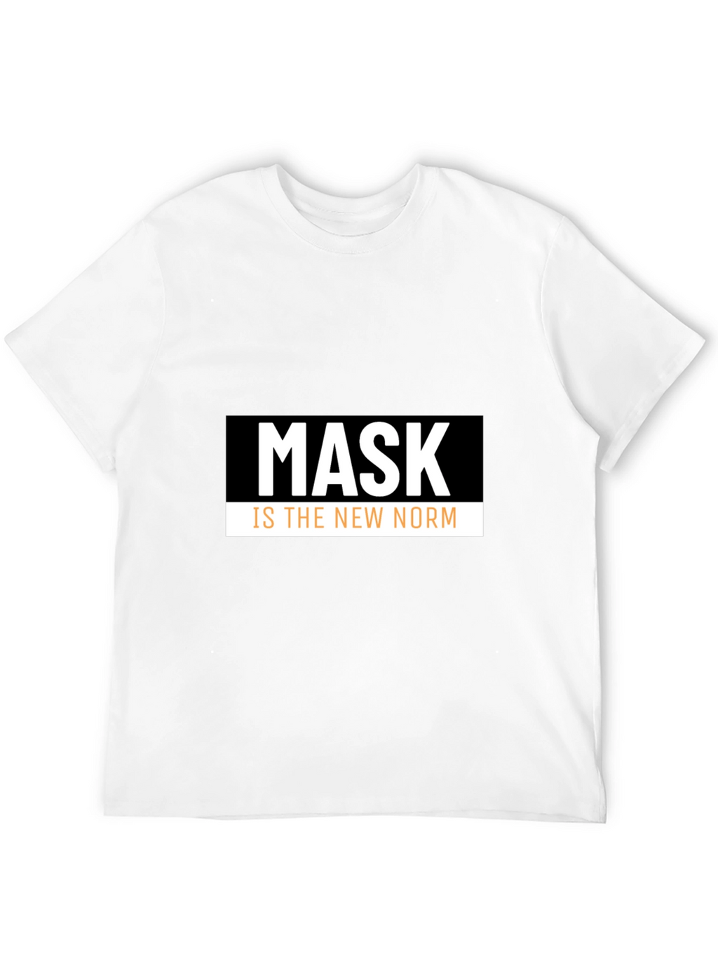 Mask Is The New Norm Black T-Shirt