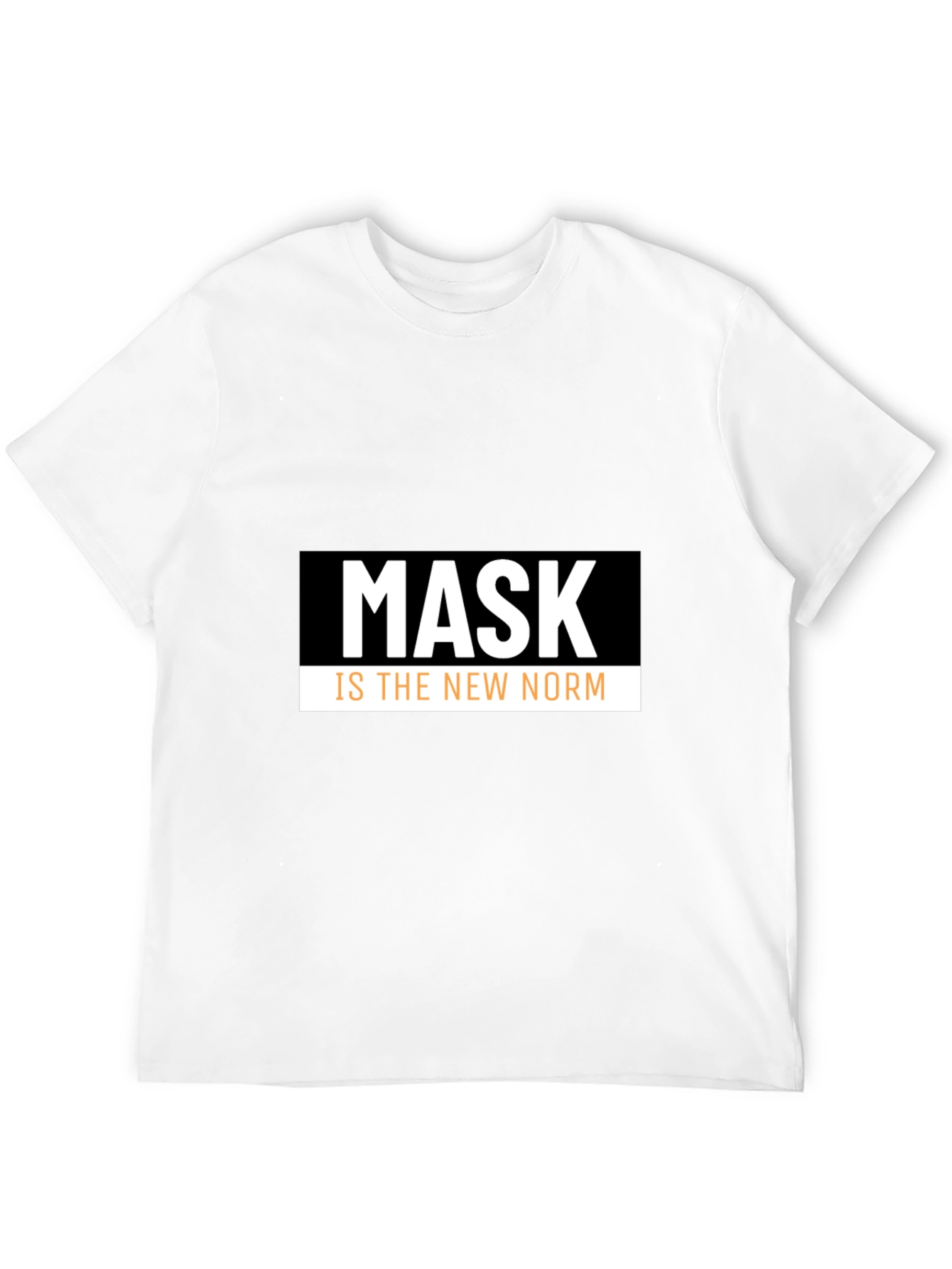 Mask Is The New Norm Black T-Shirt
