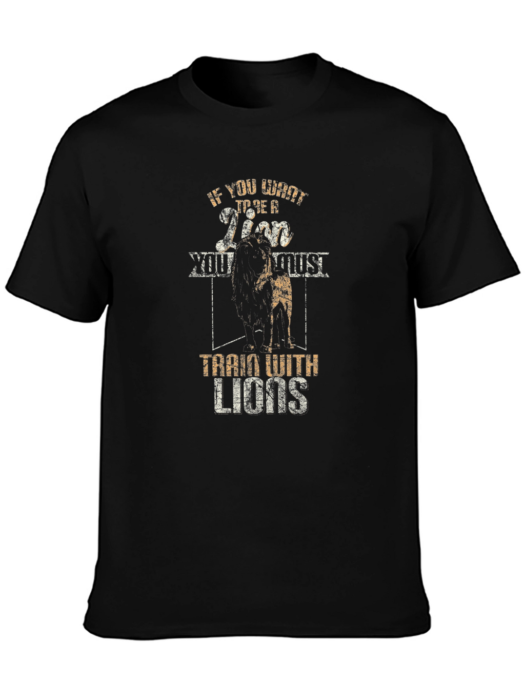 Train with Lions Graphic T-Shirt