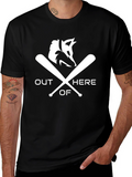 Out Here of Fox Baseball T-Shirt