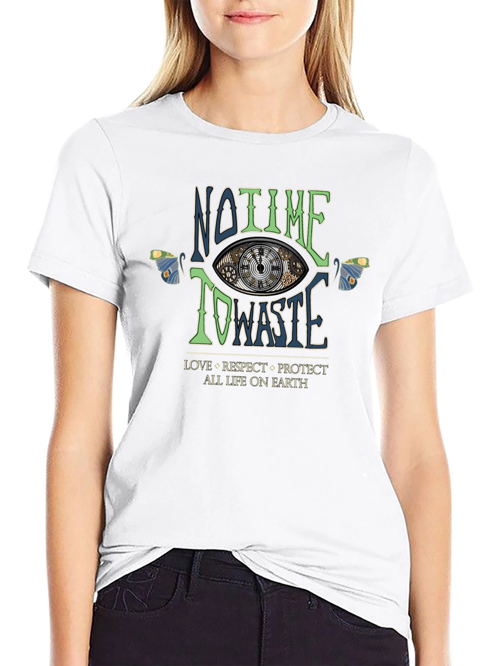 No Time To Waste Graphic Tee