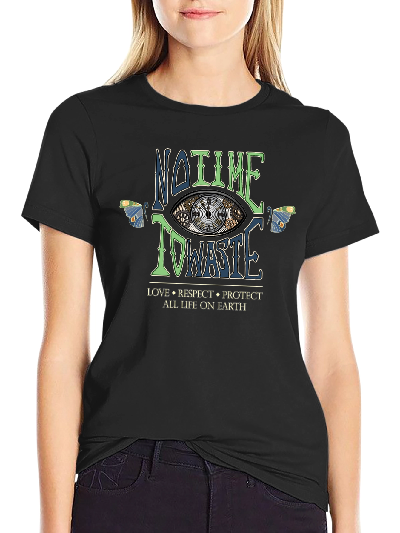 No Time To Waste Graphic Tee