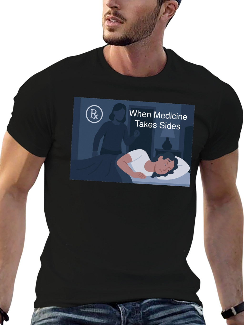 When Medicine Takes Sides Graphic Tee