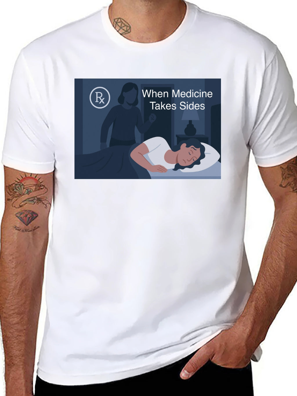 When Medicine Takes Sides Graphic Tee