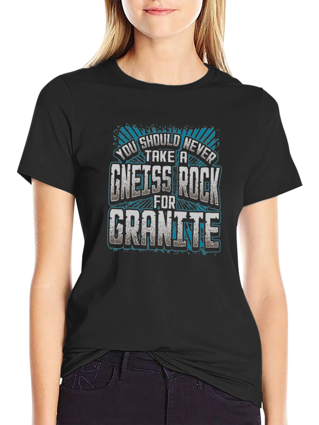 Funny Geology Gneiss Rock Granite T-Shirt