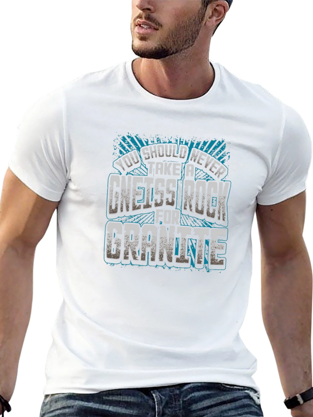 Funny Geology Gneiss Rock Granite T-Shirt
