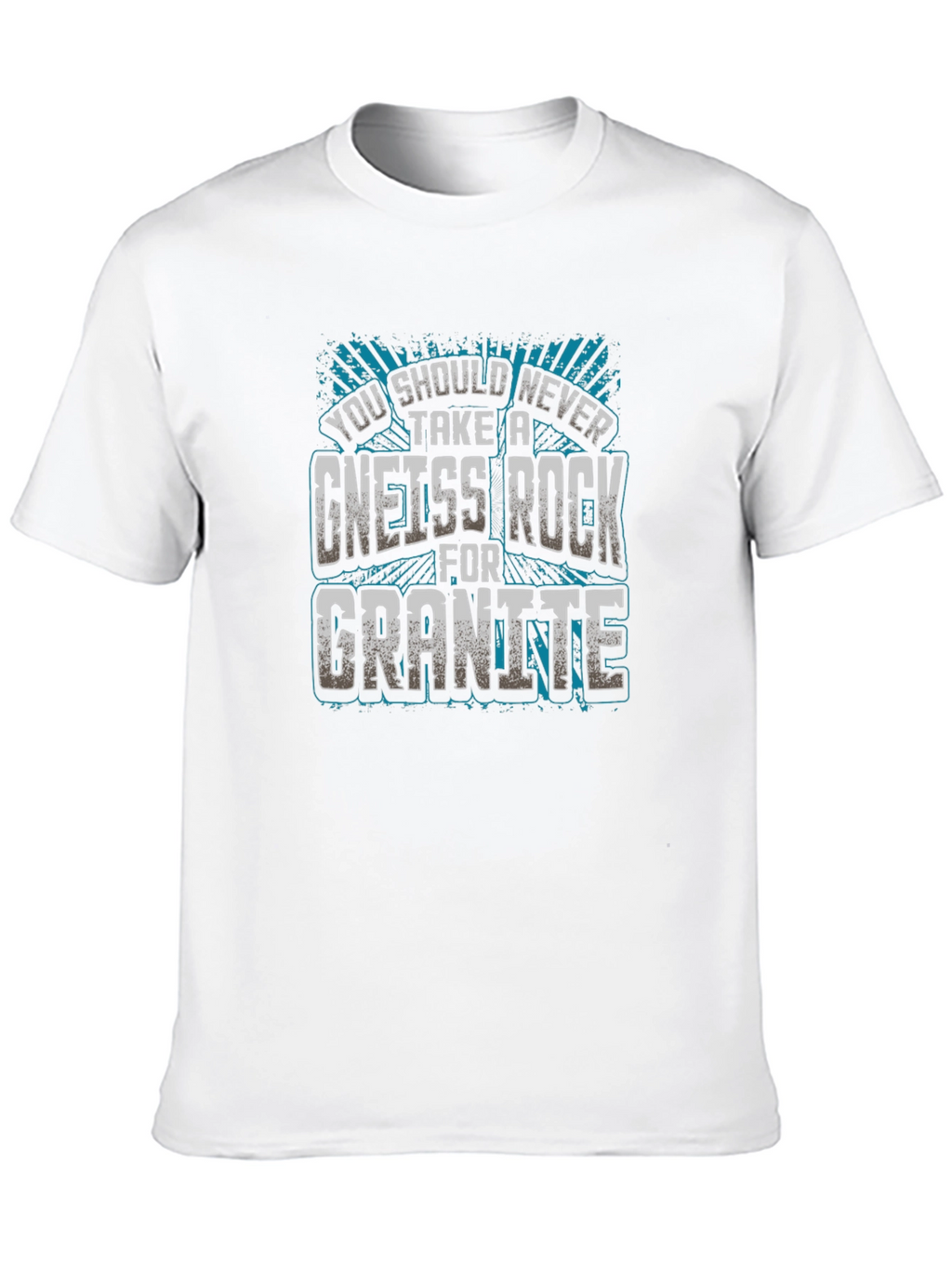 Funny Geology Gneiss Rock Granite T-Shirt