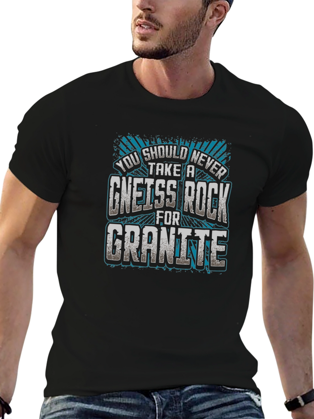 Funny Geology Gneiss Rock Granite T-Shirt