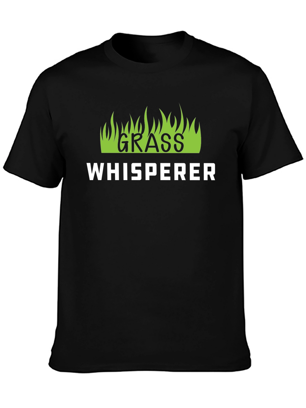 Grass Whisperer Black T-Shirt
