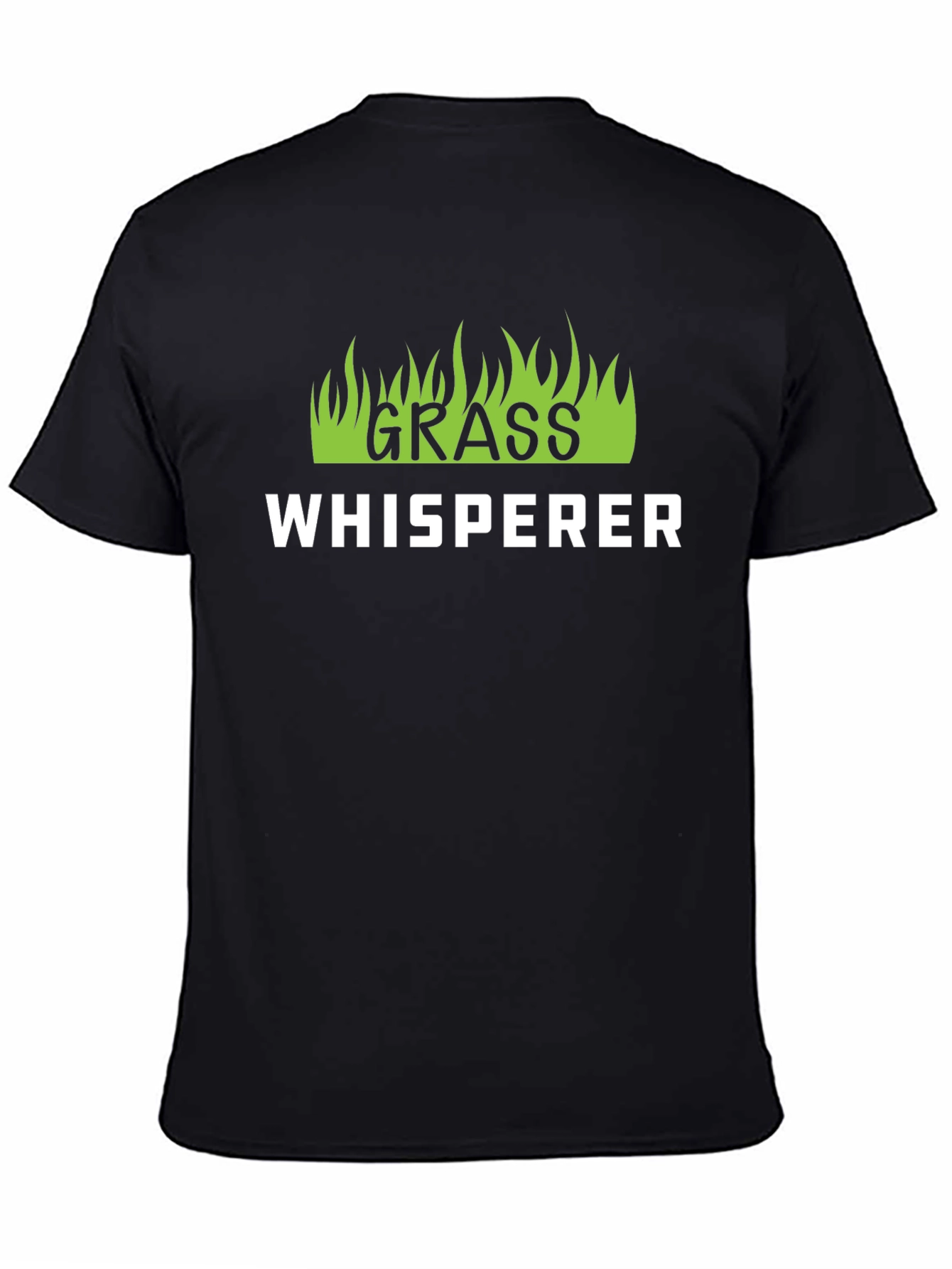 Grass Whisperer Black T-Shirt