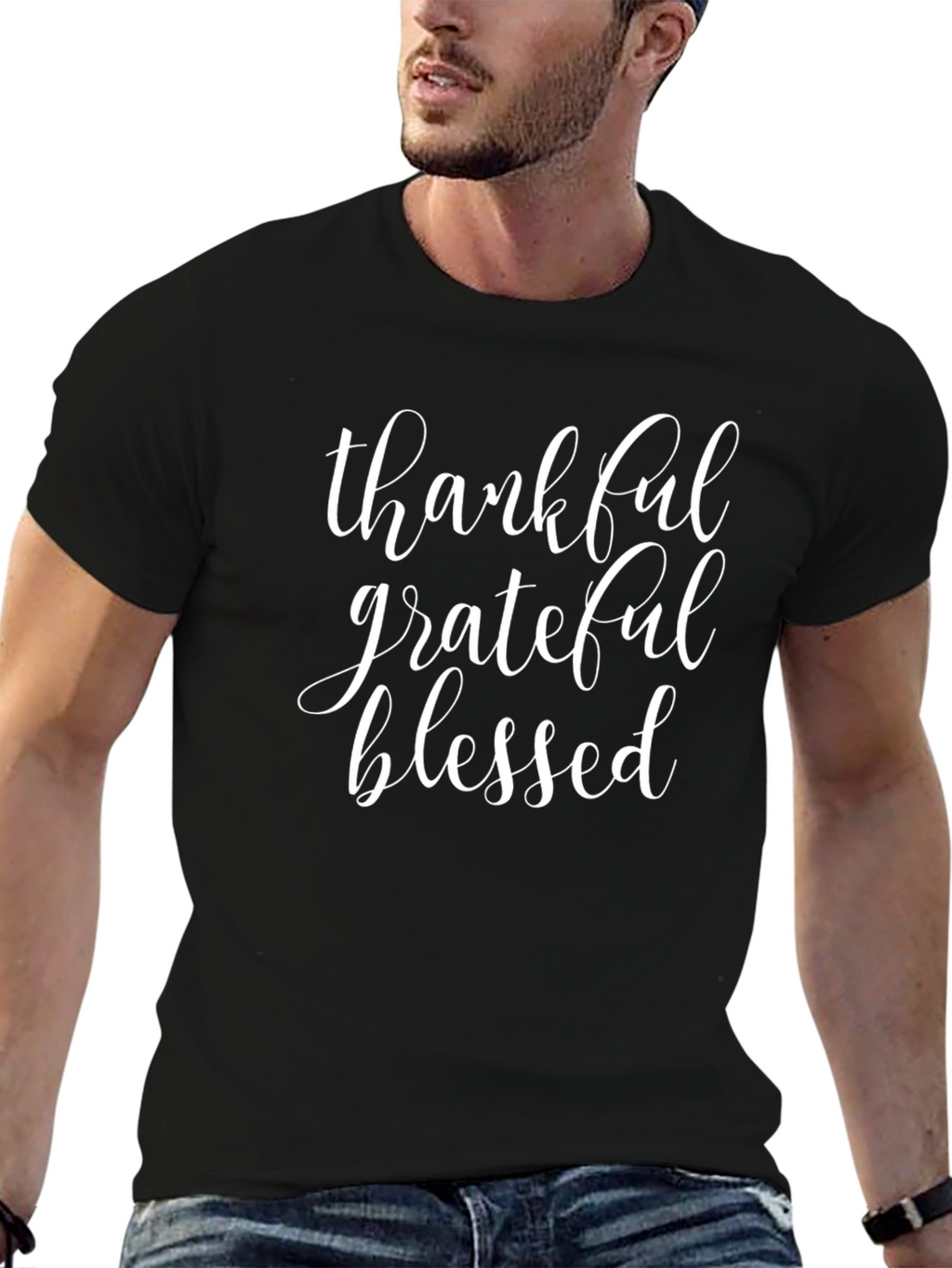 Thankful Grateful Blessed T-Shirt