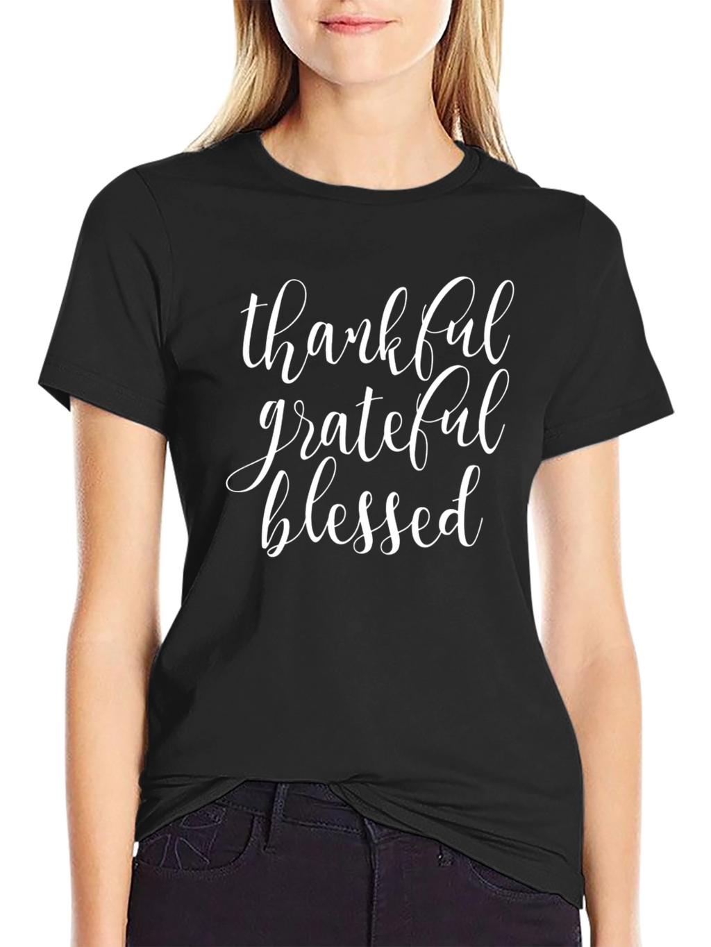 Thankful Grateful Blessed T-Shirt