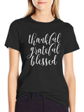 Thankful Grateful Blessed T-Shirt