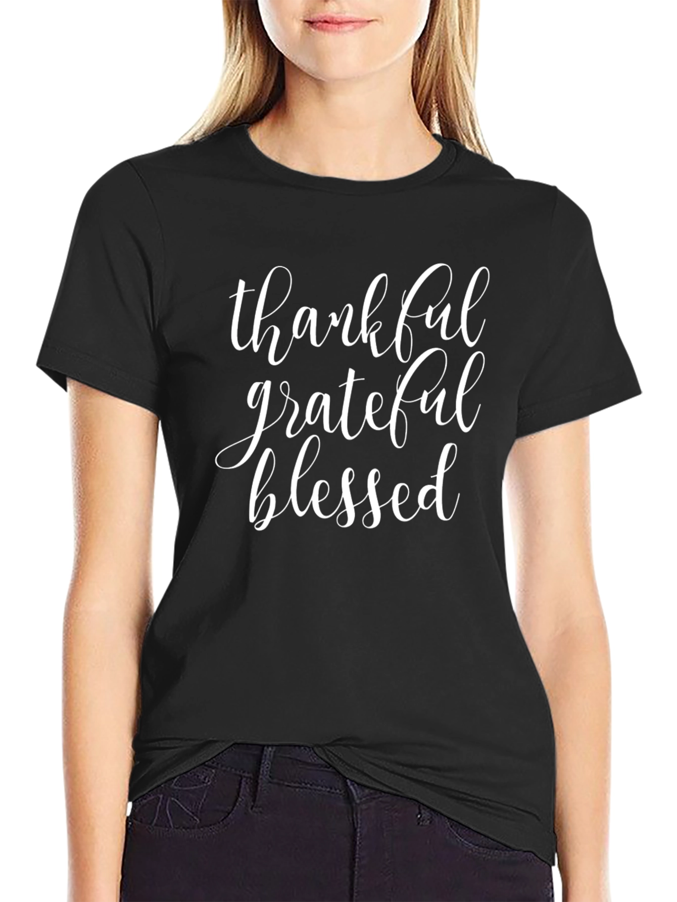 Thankful Grateful Blessed T-Shirt