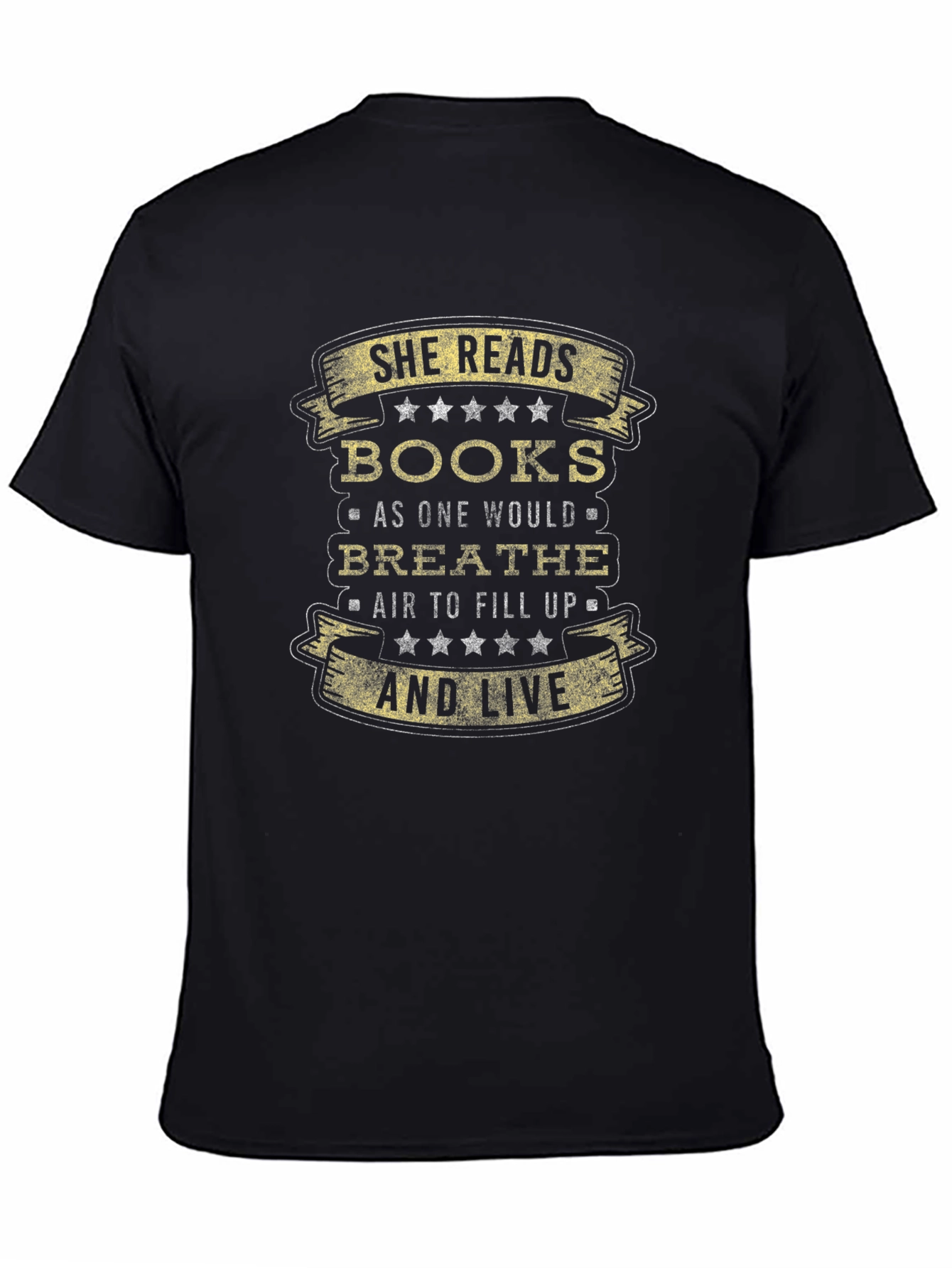 She Reads Books T-Shirt - Book Lover Tee
