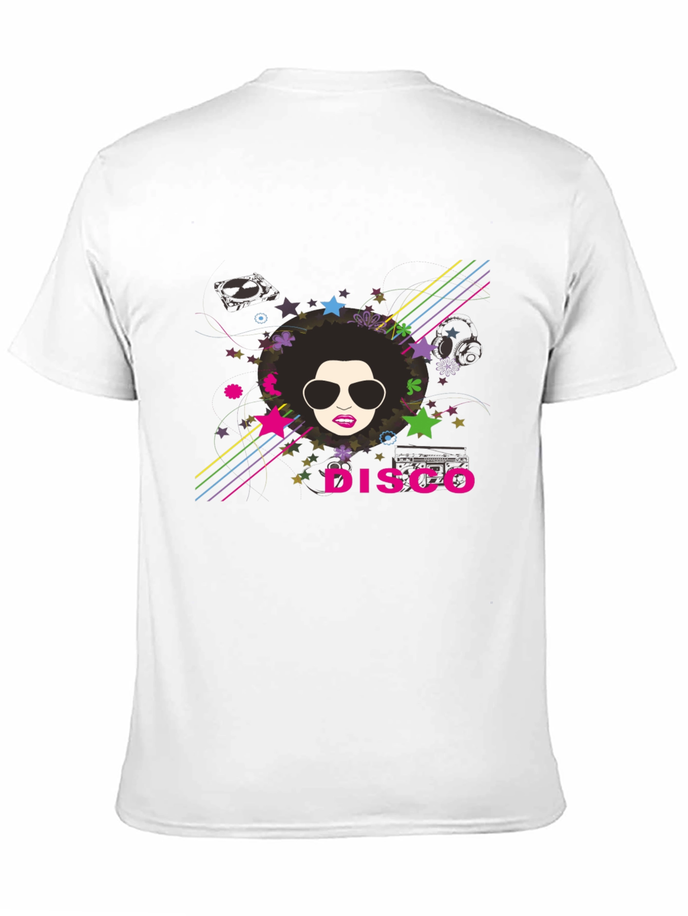 Retro Disco T-Shirt - Groovy 70s Style