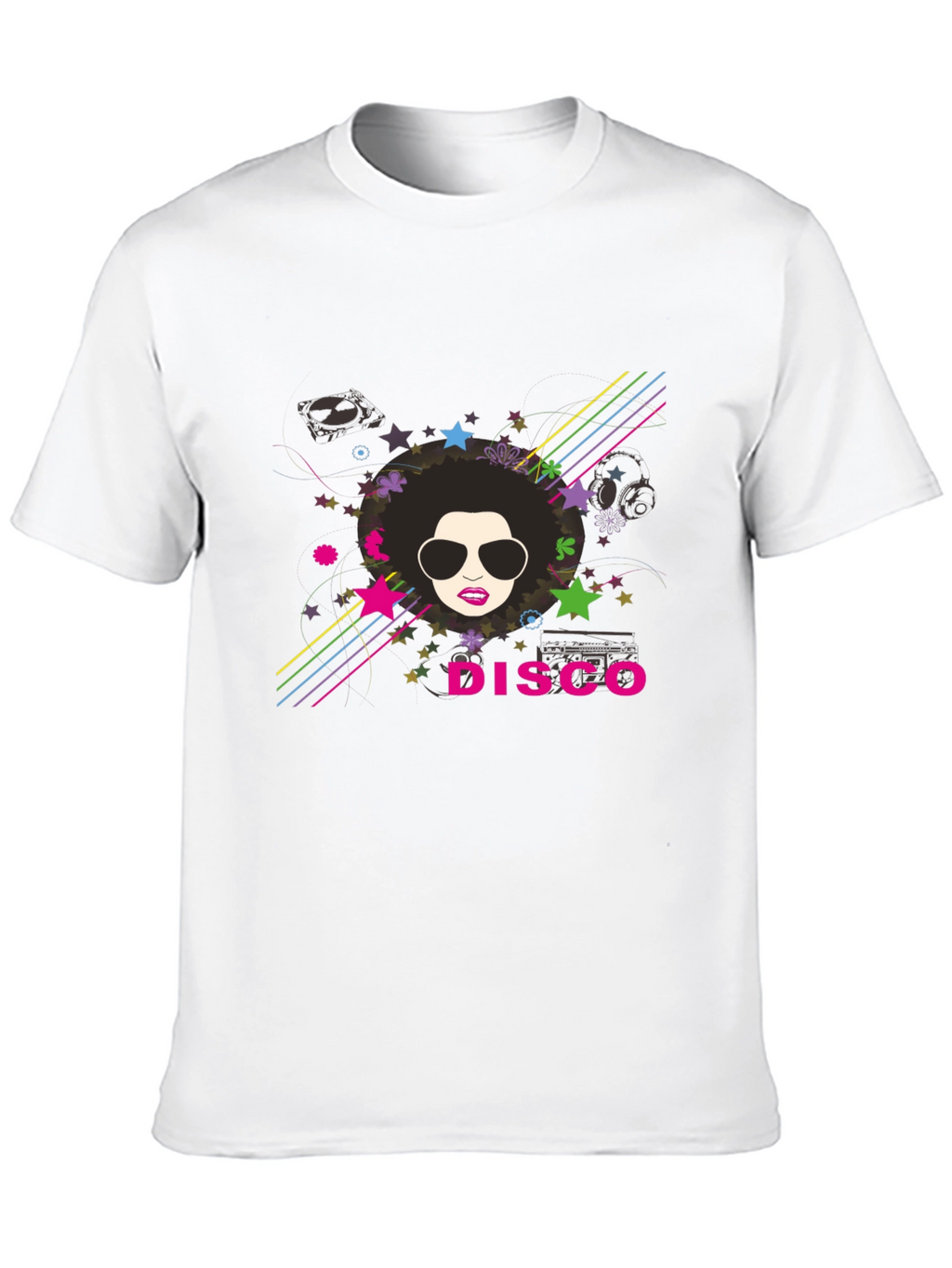 Retro Disco T-Shirt - Groovy 70s Style