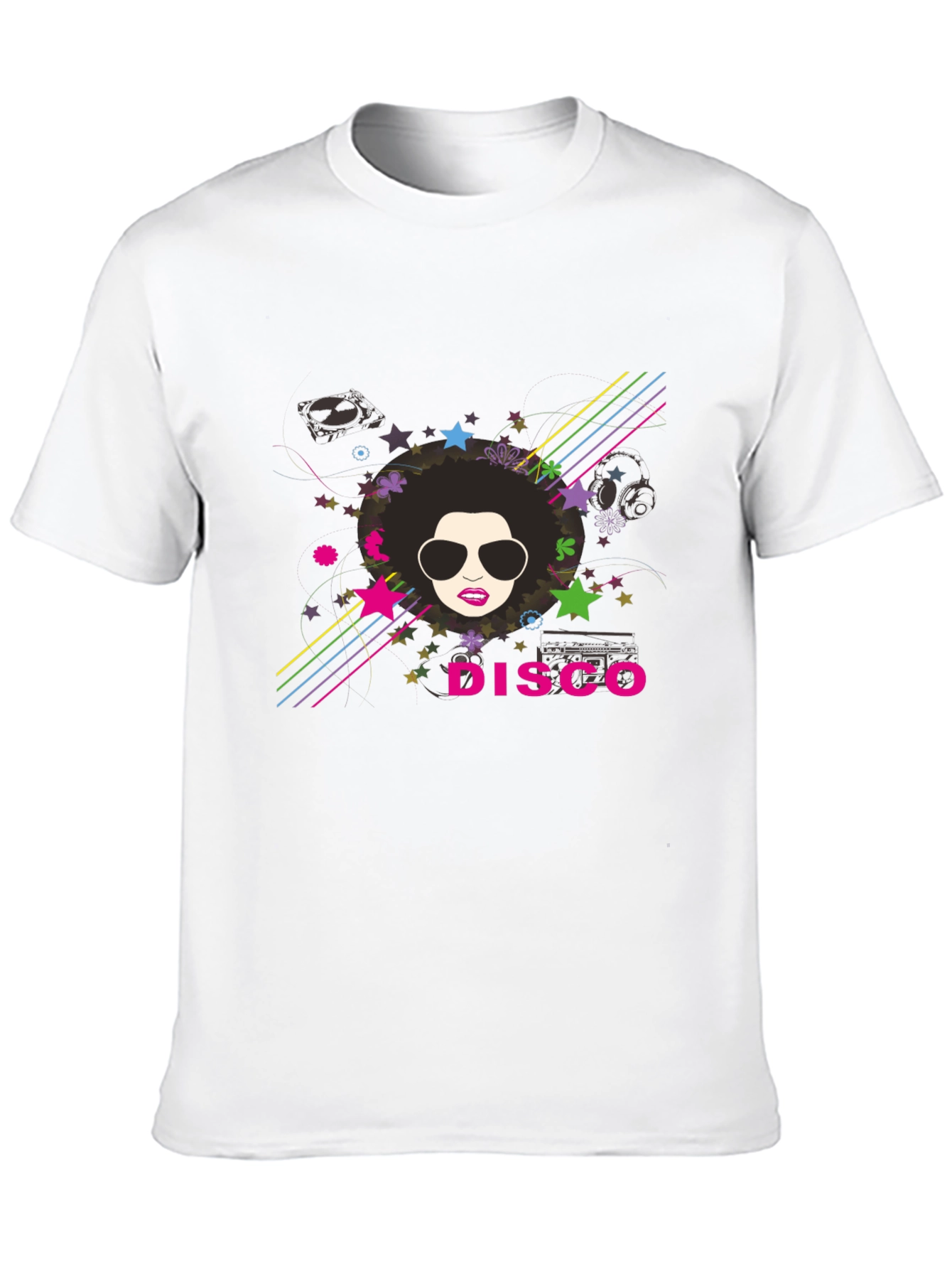 Retro Disco T-Shirt - Groovy 70s Style
