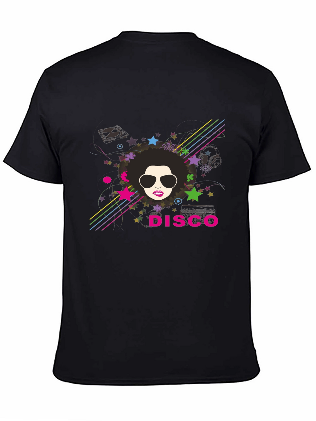 Retro Disco T-Shirt - Groovy 70s Style