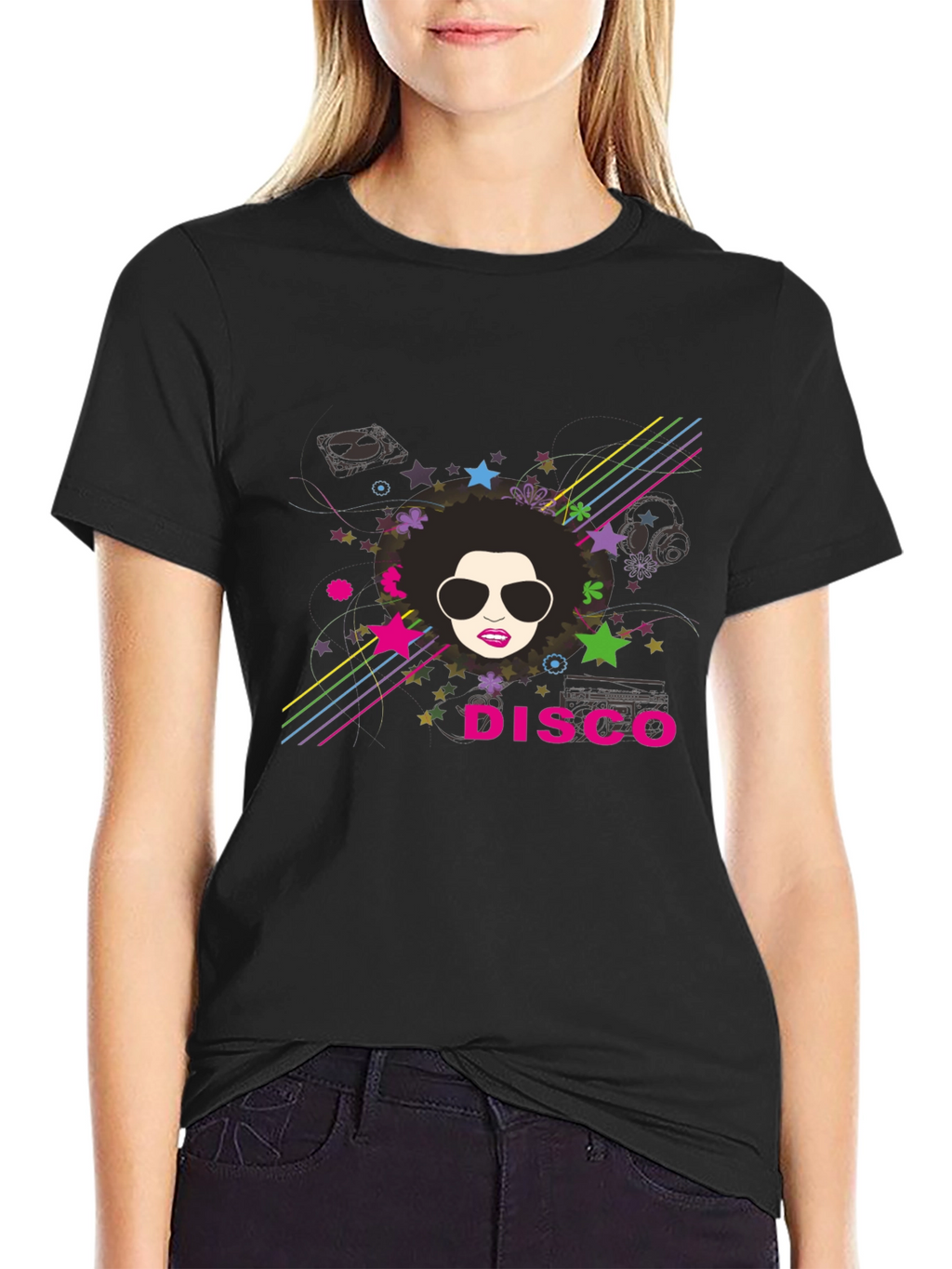 Retro Disco T-Shirt - Groovy 70s Style