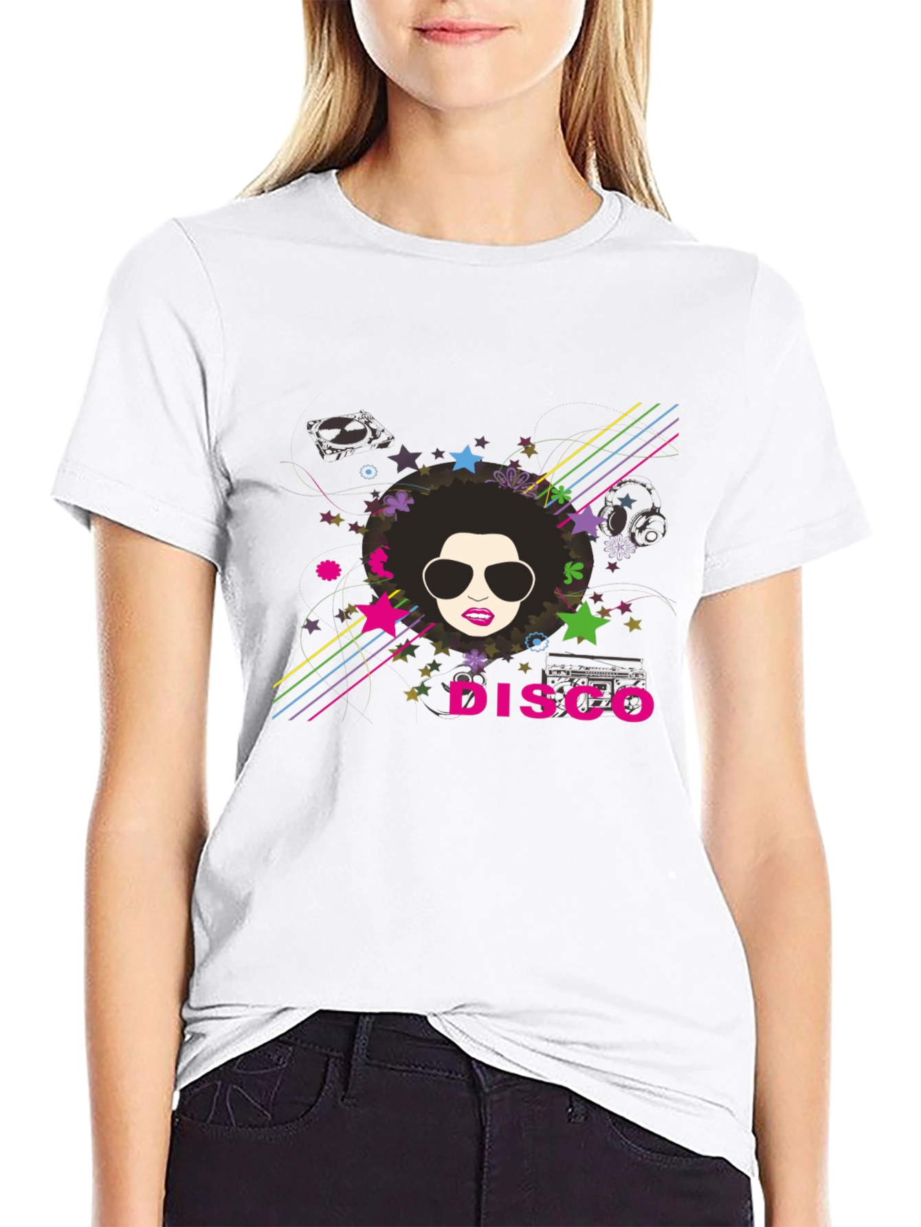 Retro Disco T-Shirt - Groovy 70s Style