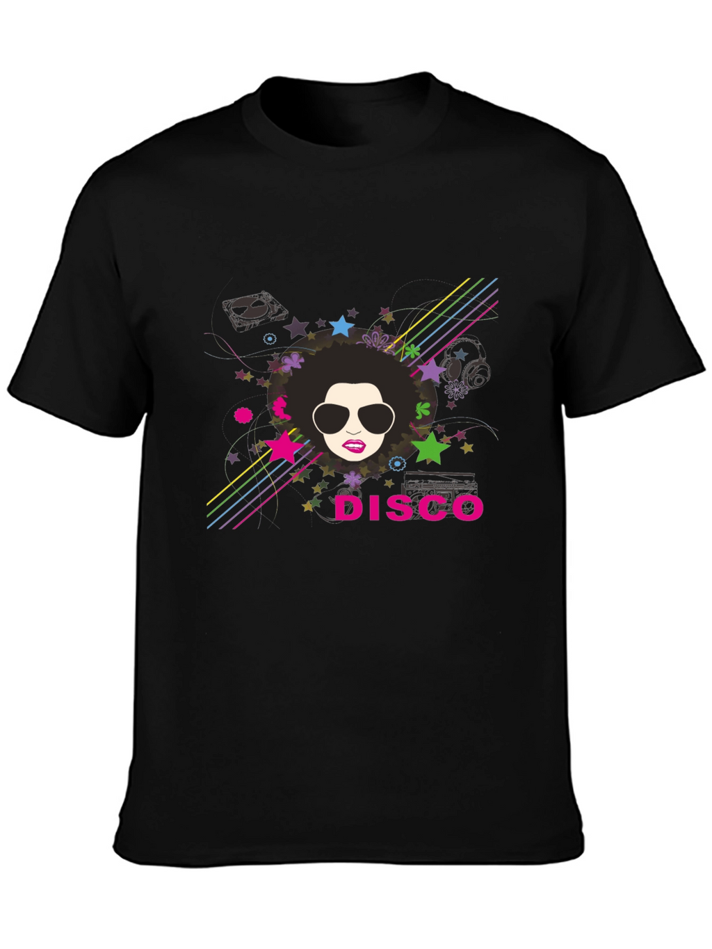 Retro Disco T-Shirt - Groovy 70s Style
