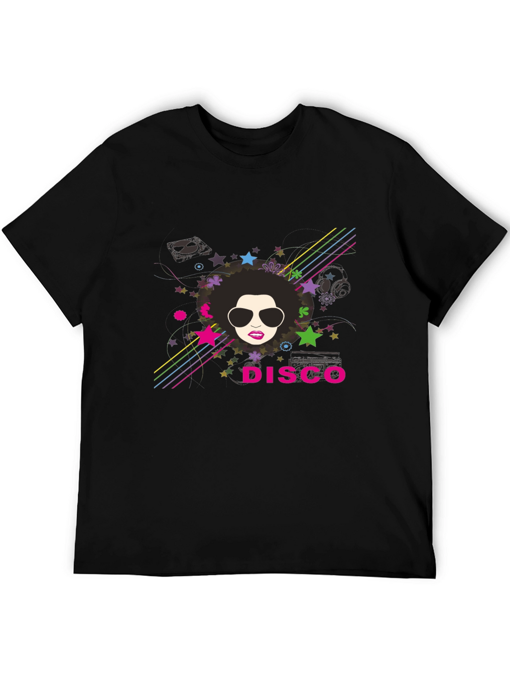 Retro Disco T-Shirt - Groovy 70s Style