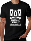 Mom & Massage Therapist Graphic Tee