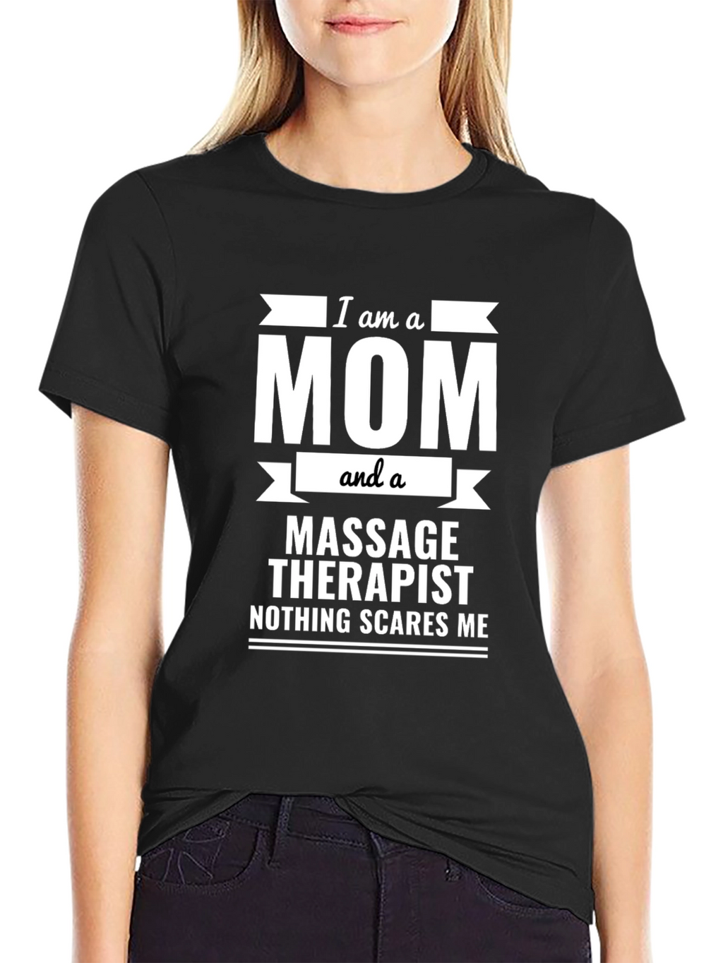 Mom & Massage Therapist Graphic Tee