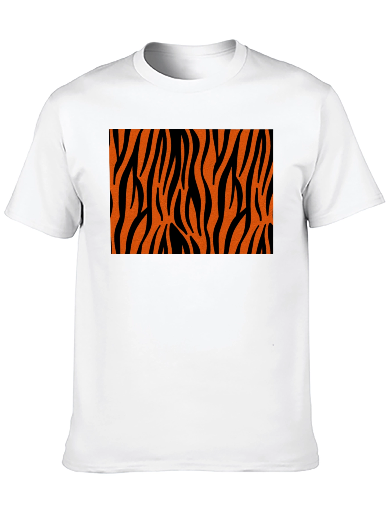 Tiger Stripe Graphic Black T-Shirt