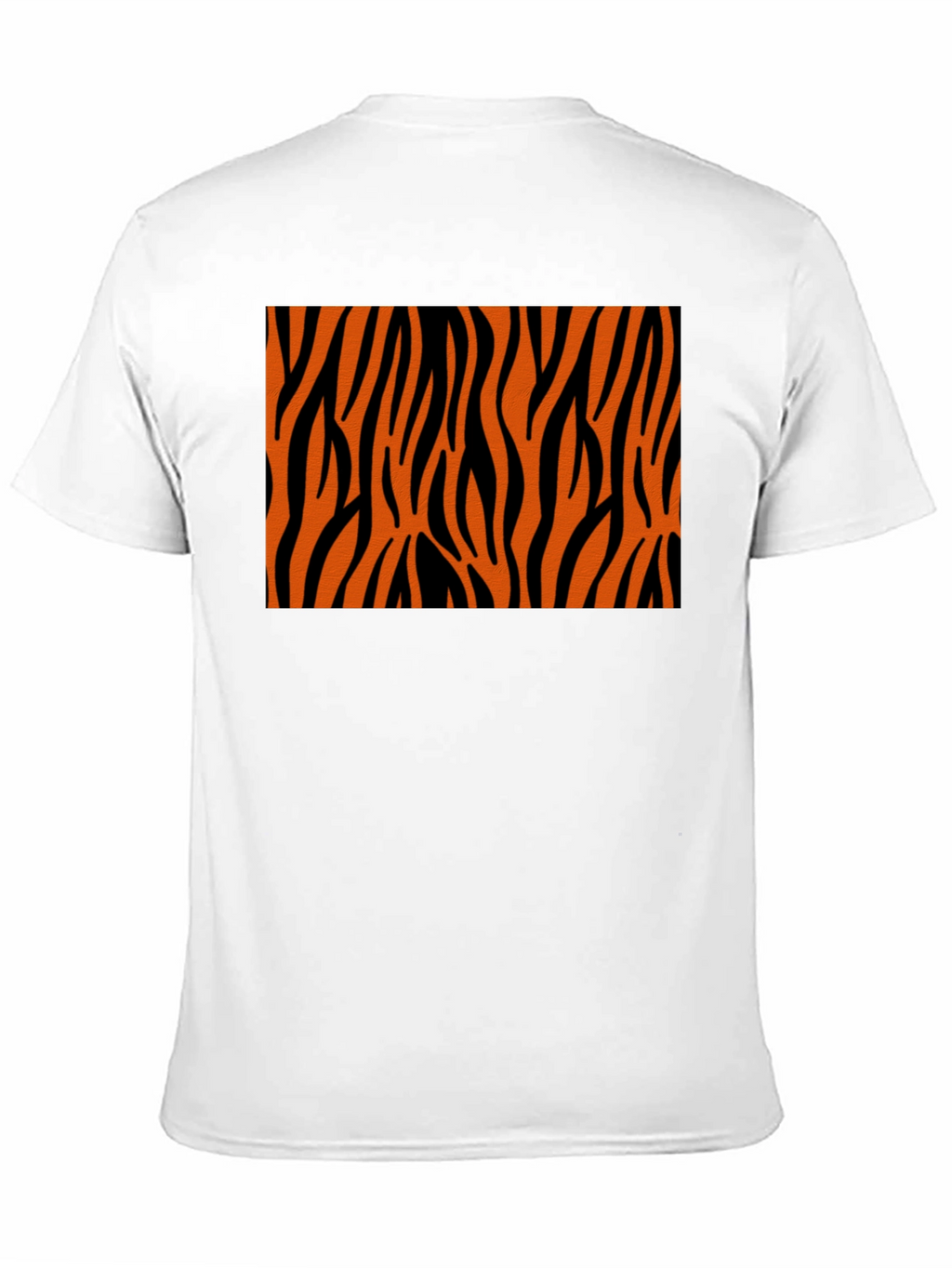 Tiger Stripe Graphic Black T-Shirt