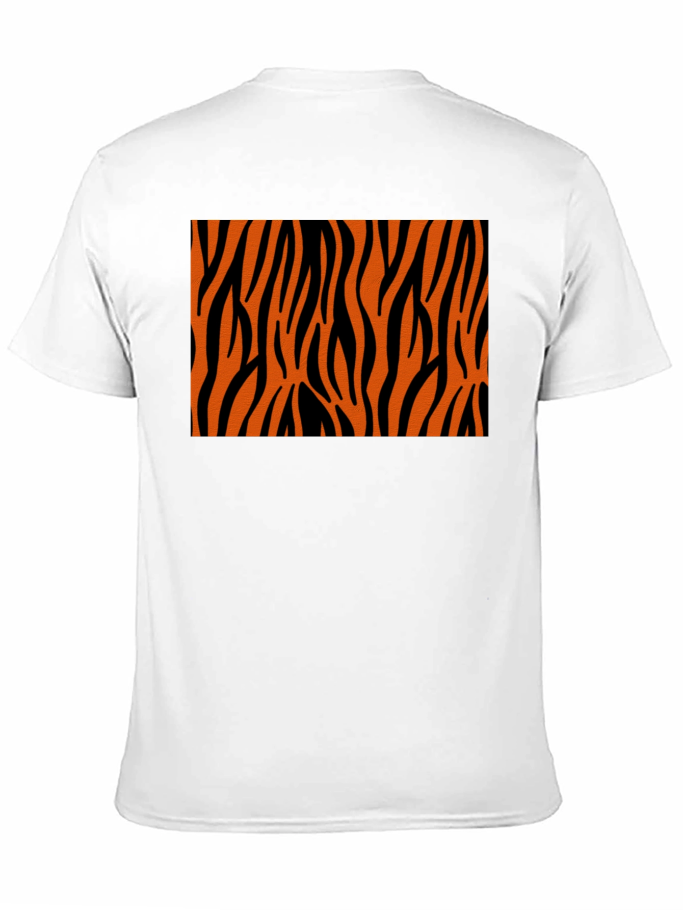 Tiger Stripe Graphic Black T-Shirt