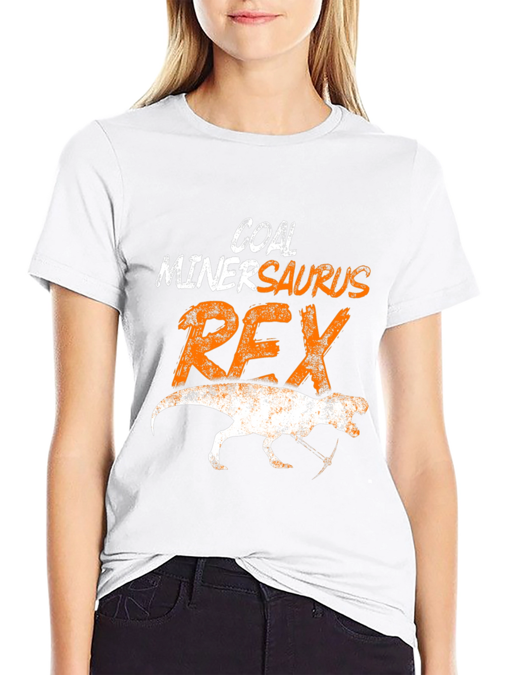 Coal Miner Saurus Rex T-Shirt