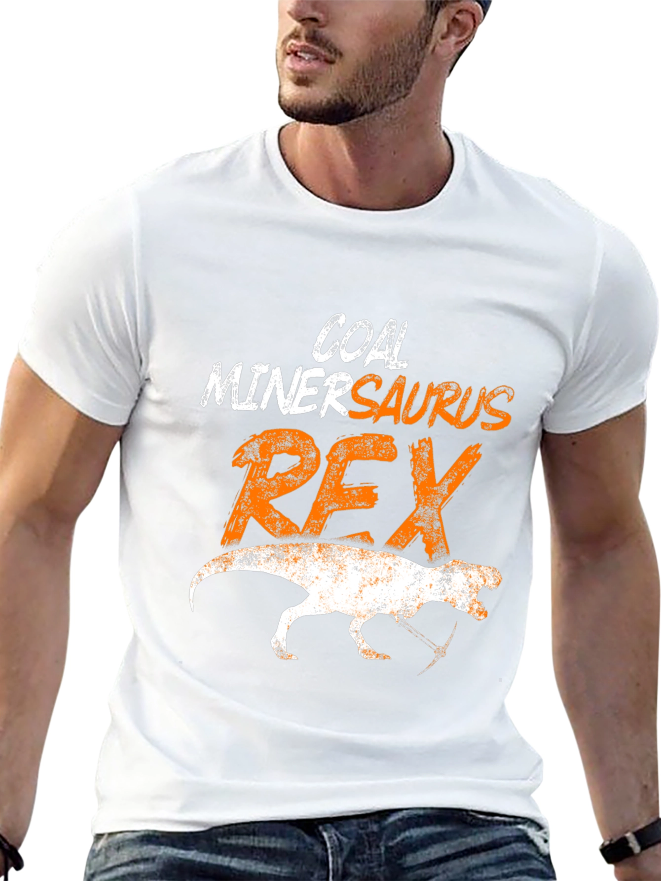 Coal Miner Saurus Rex T-Shirt