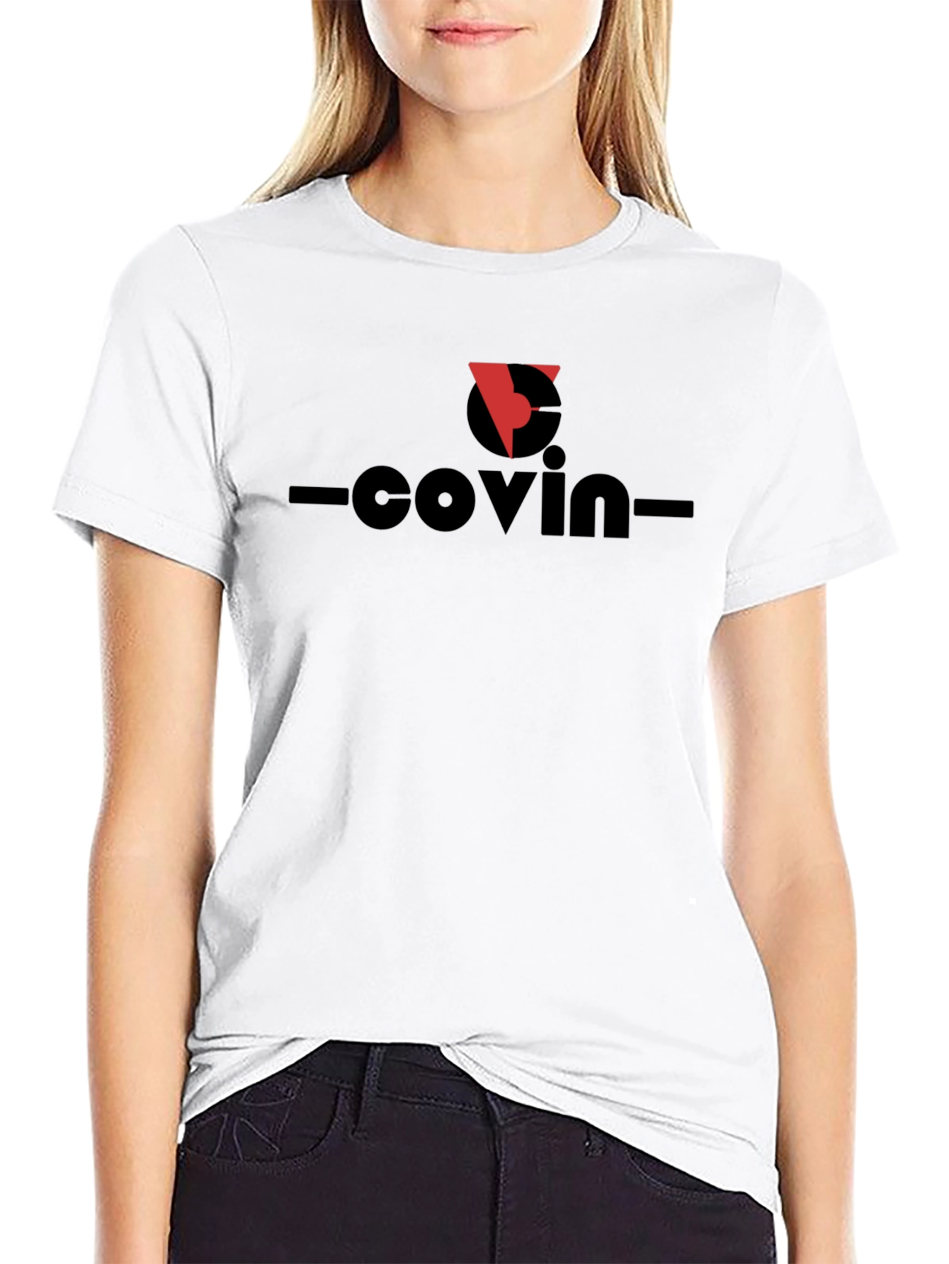 Covin Logo Graphic Tee - Black