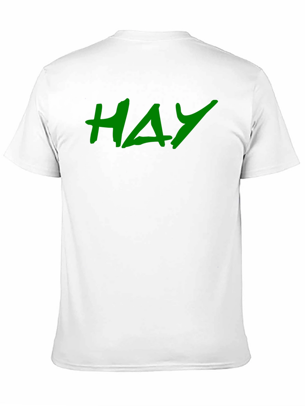 HAY Green Graphic Black T-Shirt