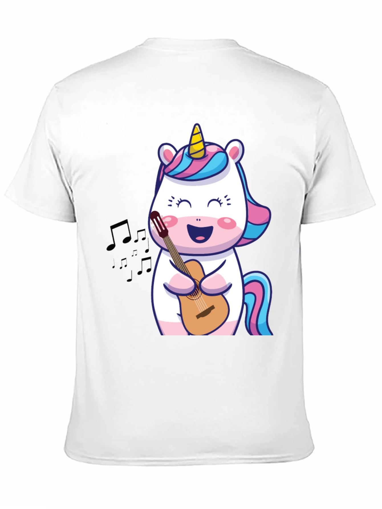 Unicorn Guitar Player Graphic Tee