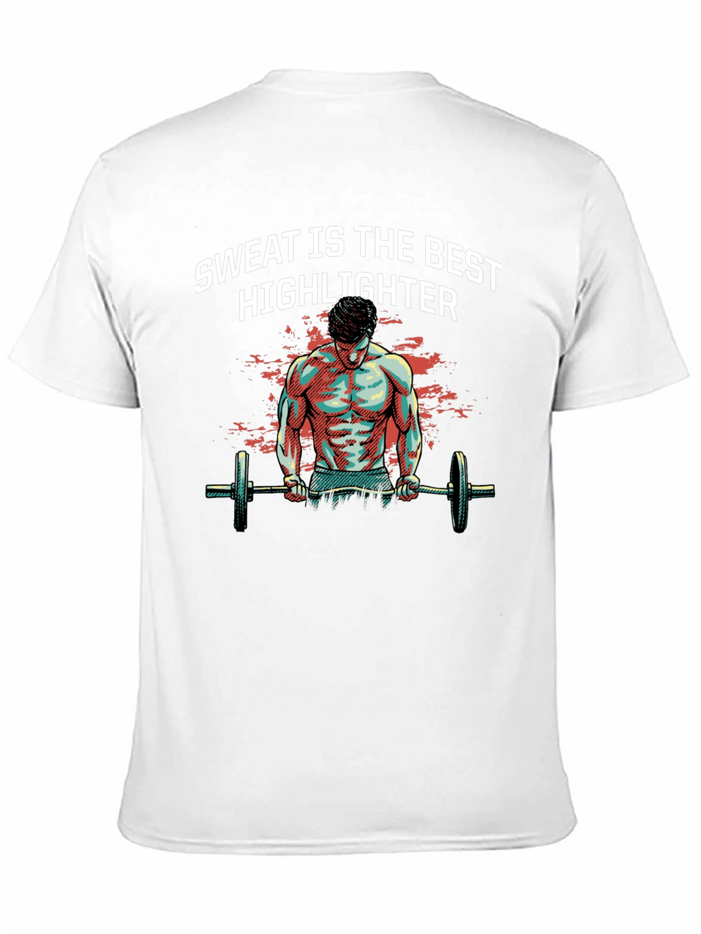 Sweat is the Best Highlighter T-Shirt Gym Workout