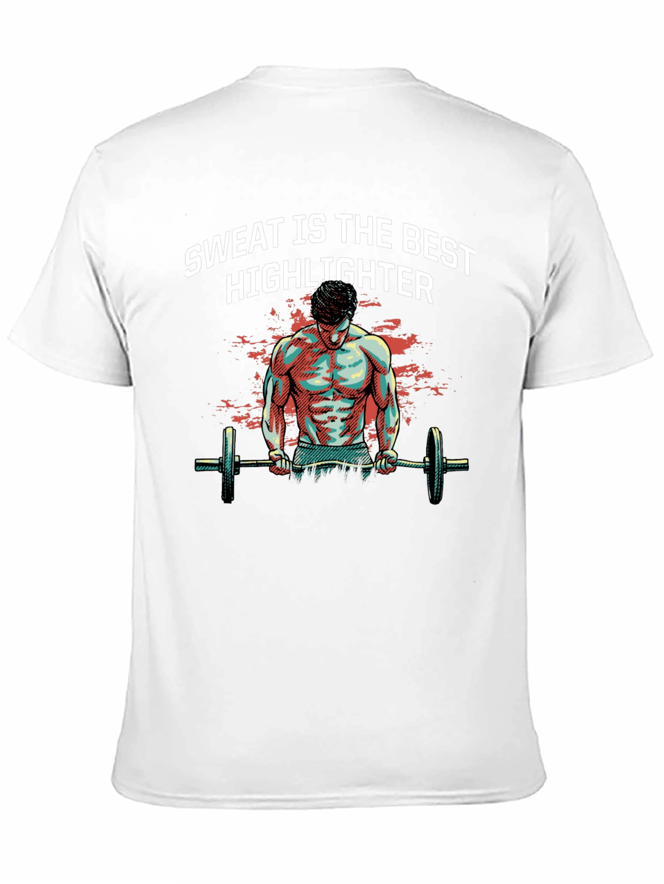 Sweat is the Best Highlighter T-Shirt Gym Workout