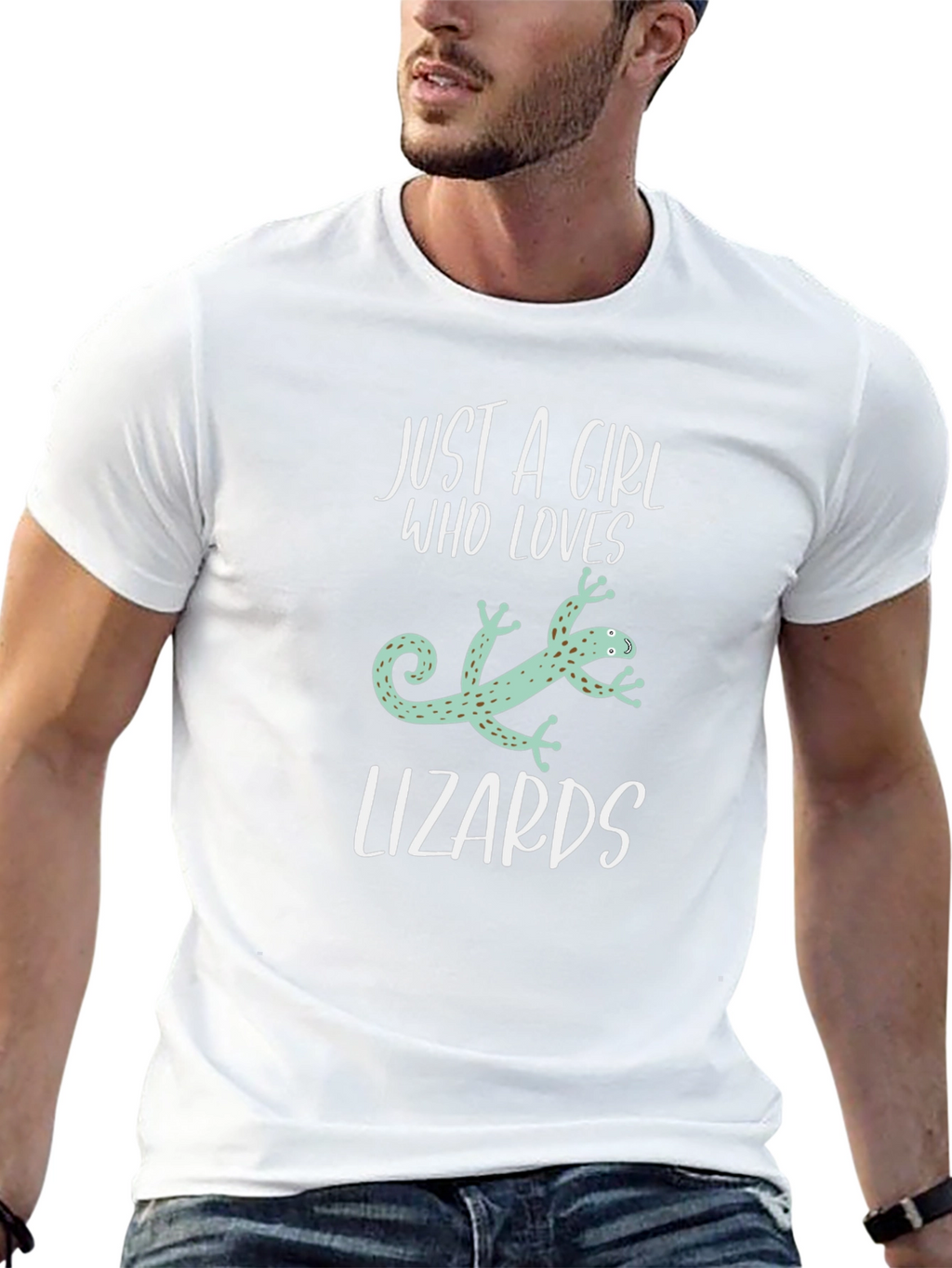 Just A Girl Who Loves Lizards T-Shirt