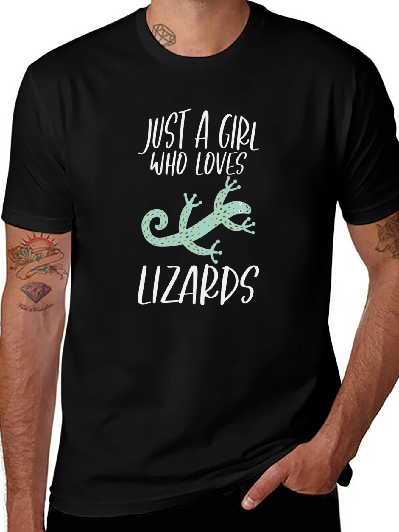 Just A Girl Who Loves Lizards T-Shirt
