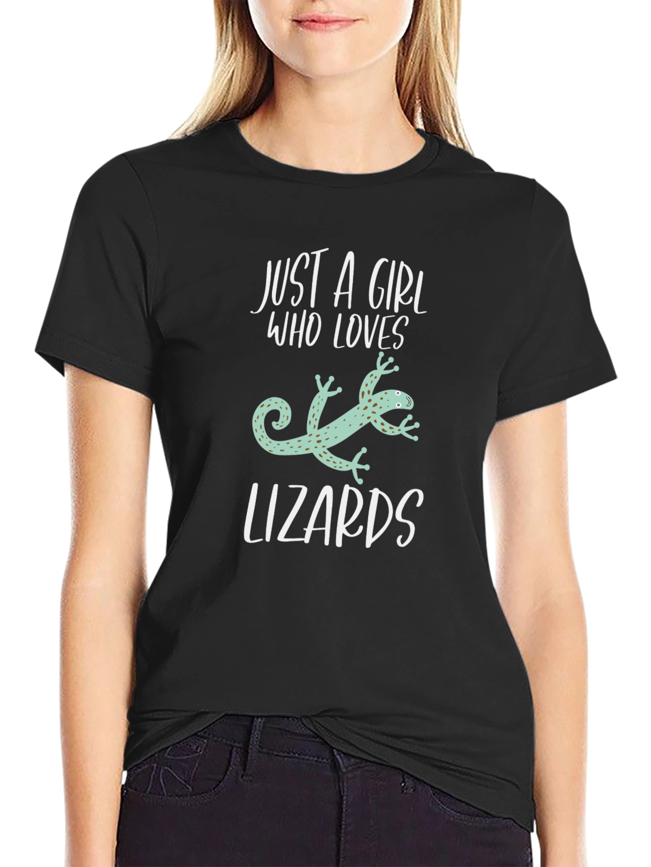 Just A Girl Who Loves Lizards T-Shirt