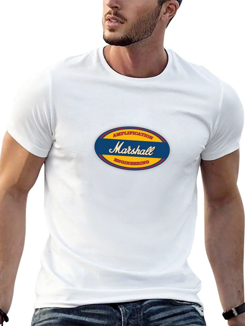 Marshall Amplification Engineering Black T-Shirt