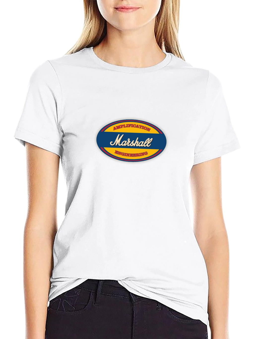 Marshall Amplification Engineering Black T-Shirt